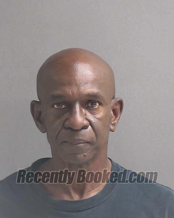 Booking photo from Volusia County, Florida