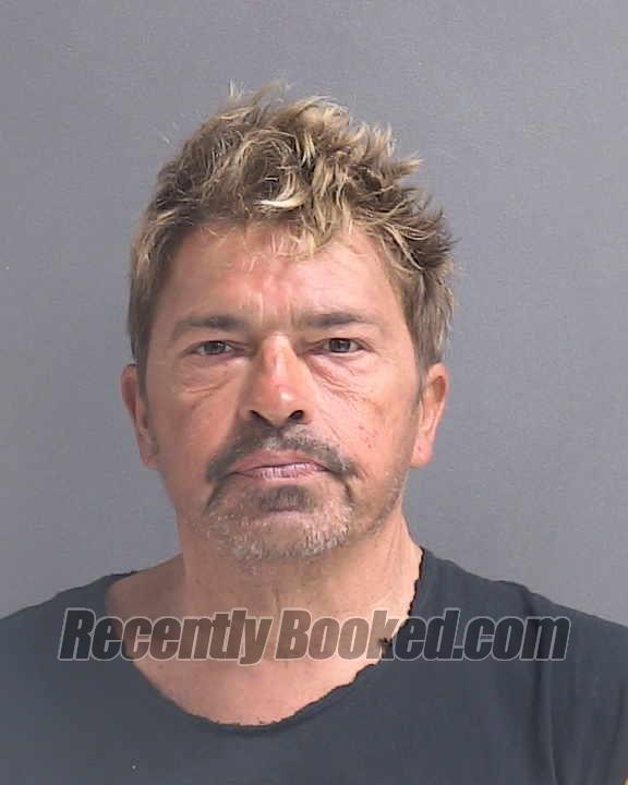 Booking photo from Volusia County, Florida