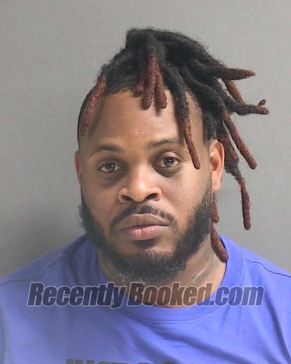 Booking photo from Volusia County, Florida