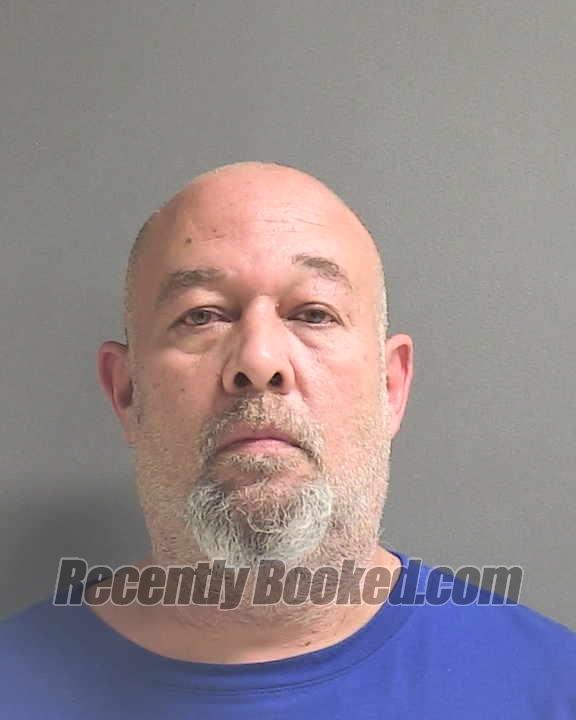 Booking photo from Volusia County, Florida