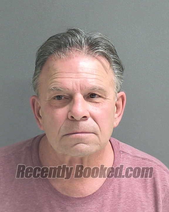 Booking photo from Volusia County, Florida