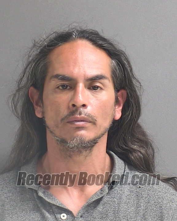 Booking photo from Volusia County, Florida