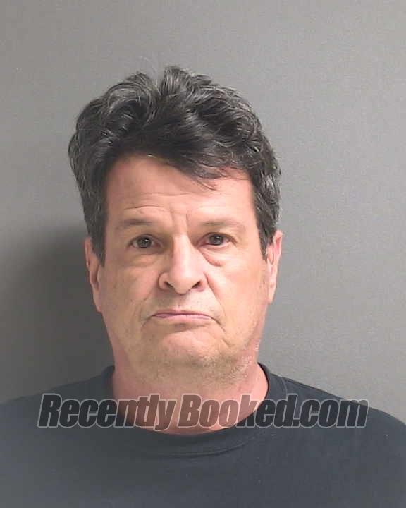 Booking photo from Volusia County, Florida