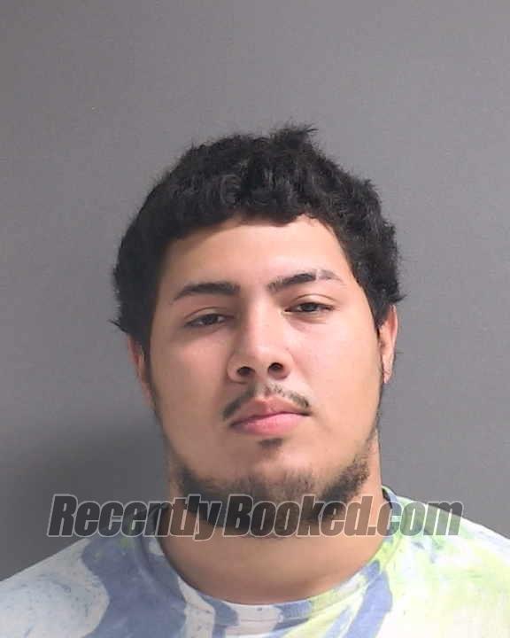 Booking photo from Volusia County, Florida