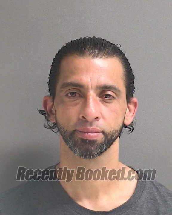 Booking photo from Volusia County, Florida