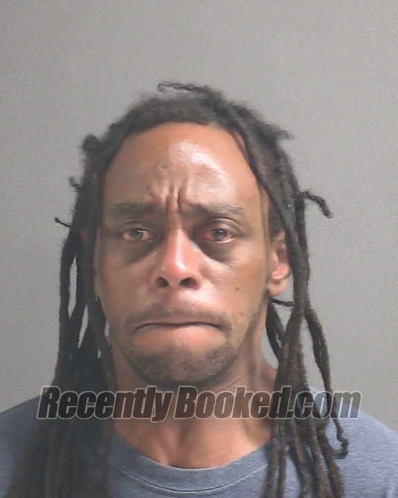 Booking photo from Volusia County, Florida