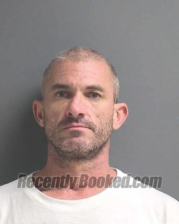 Booking photo from Volusia County, Florida