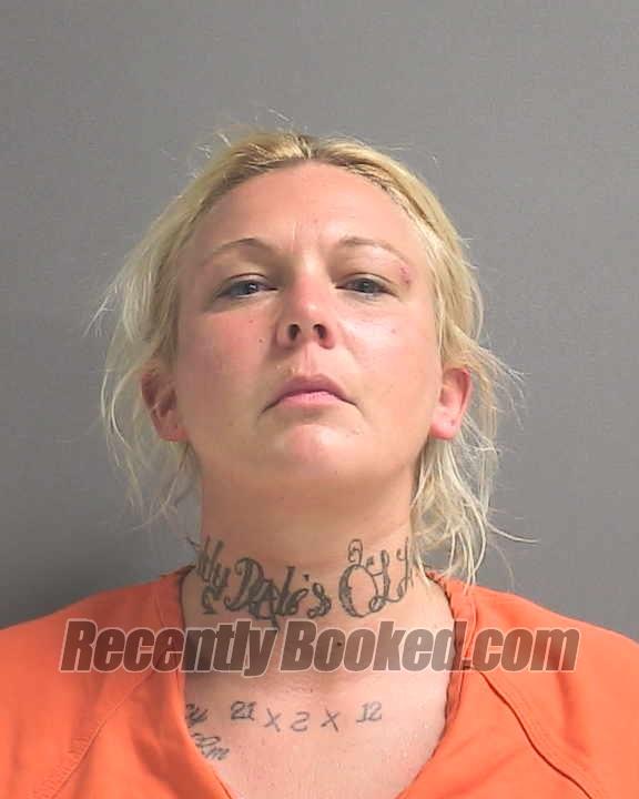 Booking photo from Volusia County, Florida