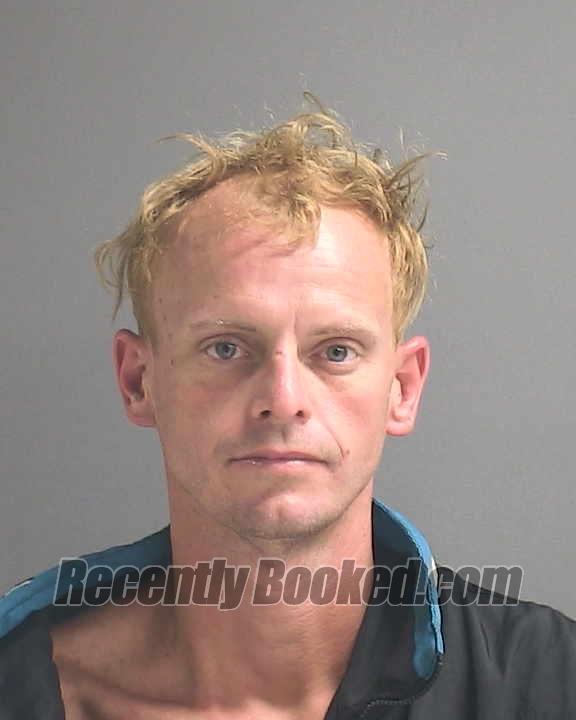 Booking photo from Volusia County, Florida