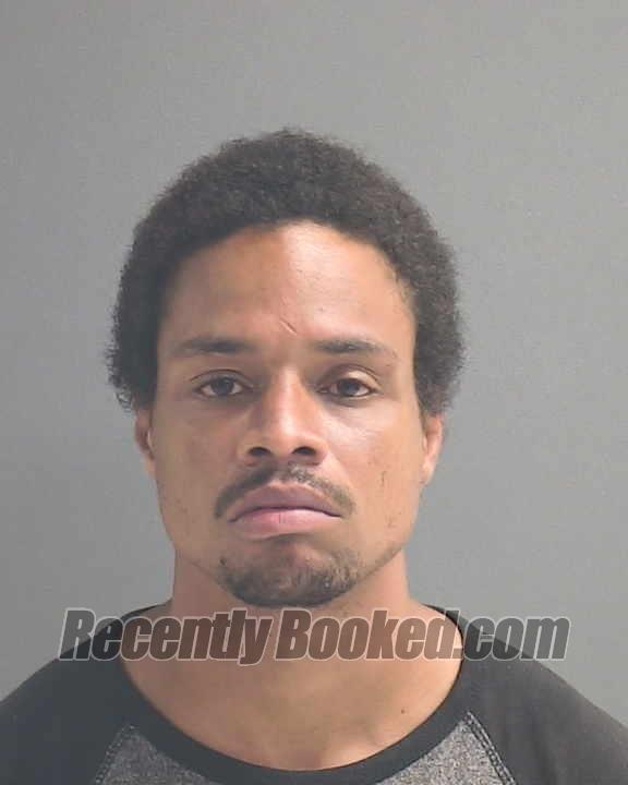 Booking photo from Volusia County, Florida