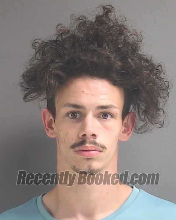 Booking photo from Volusia County, Florida