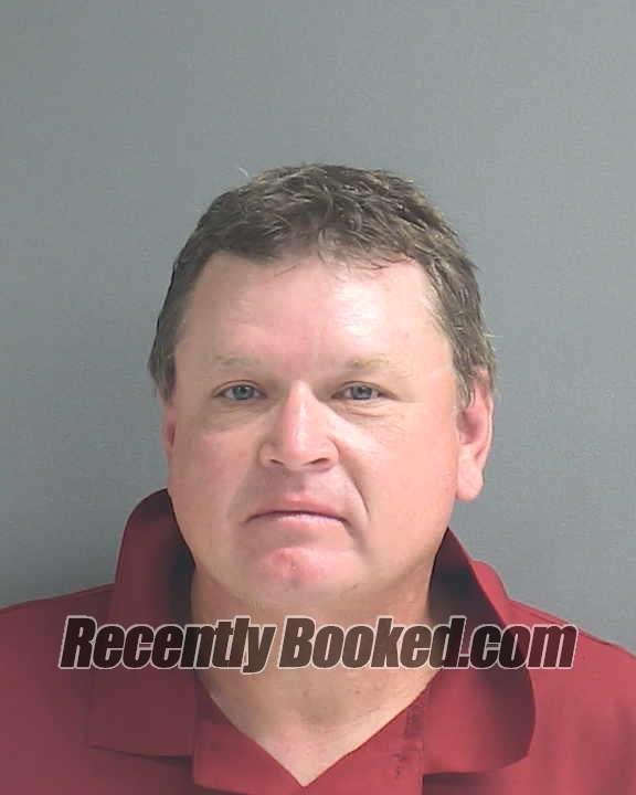 Booking photo from Volusia County, Florida