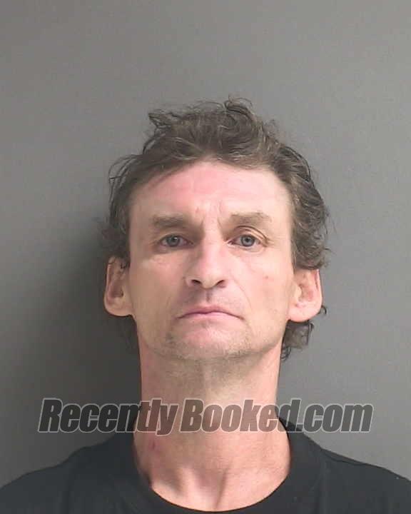 Booking photo from Volusia County, Florida