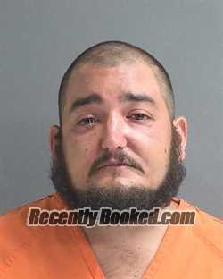 Booking photo from Volusia County, Florida