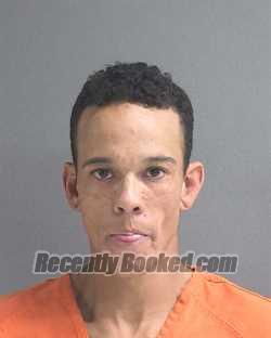 Booking photo from Volusia County, Florida