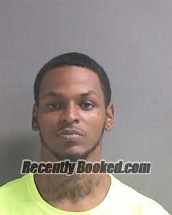 Booking photo from Volusia County, Florida