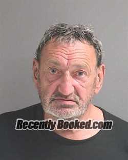 Booking photo from Volusia County, Florida