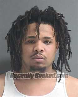 Booking photo from Volusia County, Florida