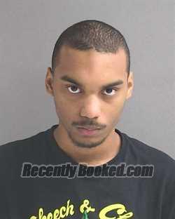 Booking photo from Volusia County, Florida