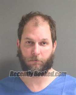 Booking photo from Volusia County, Florida