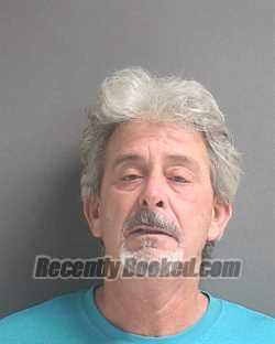 Booking photo from Volusia County, Florida