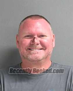 Booking photo from Volusia County, Florida