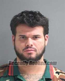 Booking photo from Volusia County, Florida