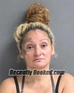 Booking photo from Volusia County, Florida