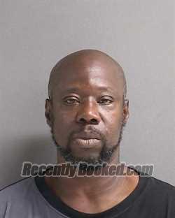 Booking photo from Volusia County, Florida