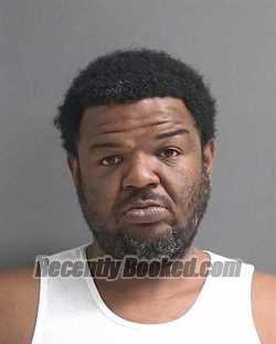 Booking photo from Volusia County, Florida