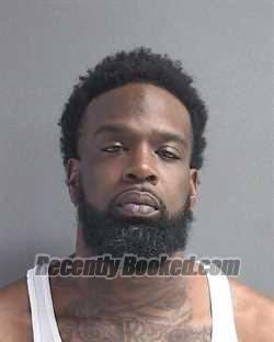 Booking photo from Volusia County, Florida