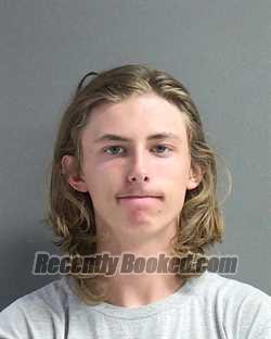 Booking photo from Volusia County, Florida