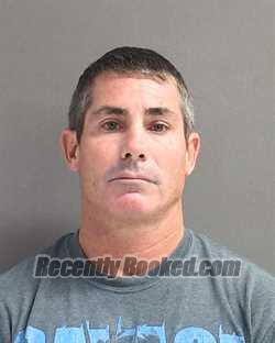 Booking photo from Volusia County, Florida