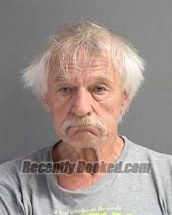 Booking photo from Volusia County, Florida
