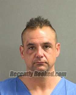 Booking photo from Volusia County, Florida