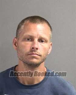 Booking photo from Volusia County, Florida