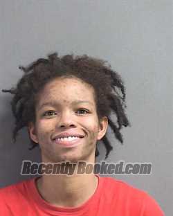 Booking photo from Volusia County, Florida