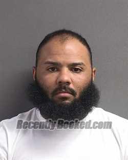 Booking photo from Volusia County, Florida