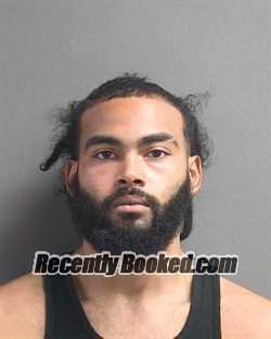 Booking photo from Volusia County, Florida