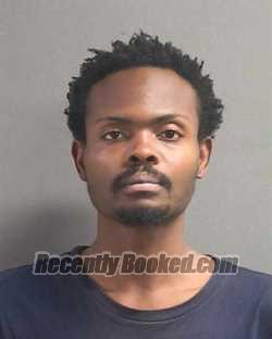 Booking photo from Volusia County, Florida