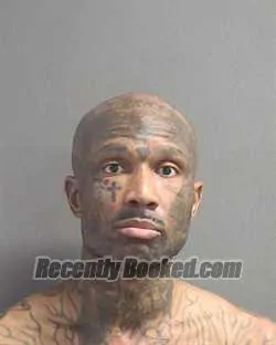 Booking photo from Volusia County, Florida