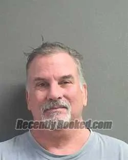 Booking photo from Volusia County, Florida