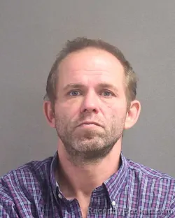 Booking photo from Volusia County, Florida