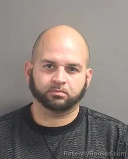 Booking photo from Volusia County, Florida