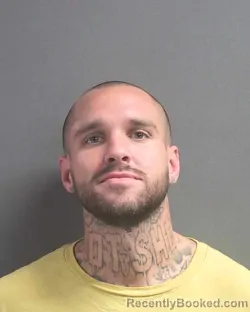 Booking photo from Volusia County, Florida