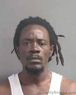 Booking photo from Volusia County, Florida