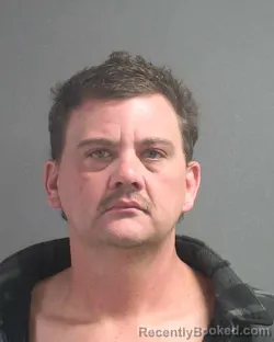 Booking photo from Volusia County, Florida