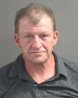 Booking photo from Volusia County, Florida