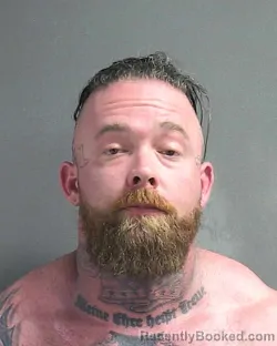 Mugshot of COREY JACKS HUDSON booked in Volusia County, Florida on March 7, 2026