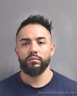 Mugshot of LUIS ANGEL FLORES DIAZ booked in Volusia County, Florida on March 8, 2026